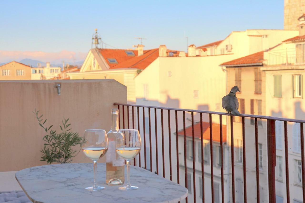 Clt - Unique Duplex & Terrace On The Provencal Market أنتيب المظهر الخارجي الصورة