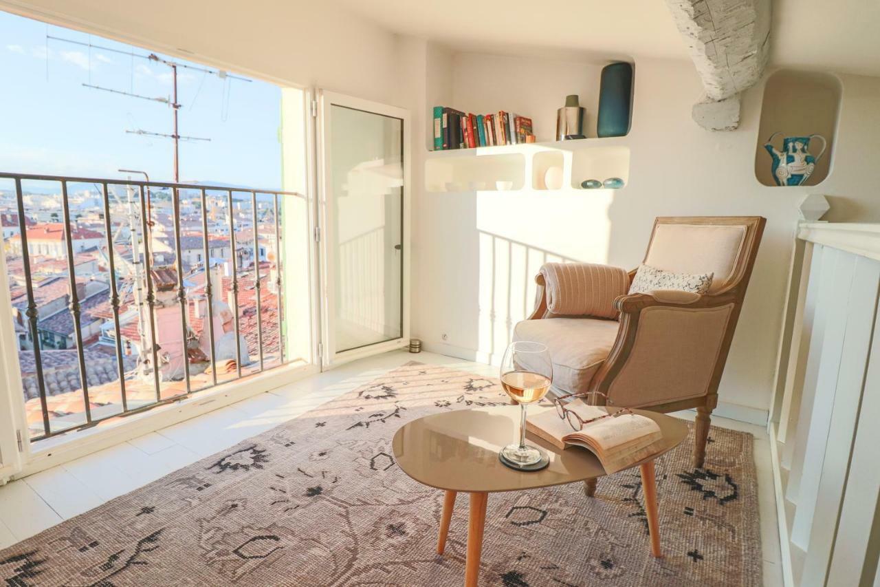 Clt - Unique Duplex & Terrace On The Provencal Market أنتيب المظهر الخارجي الصورة